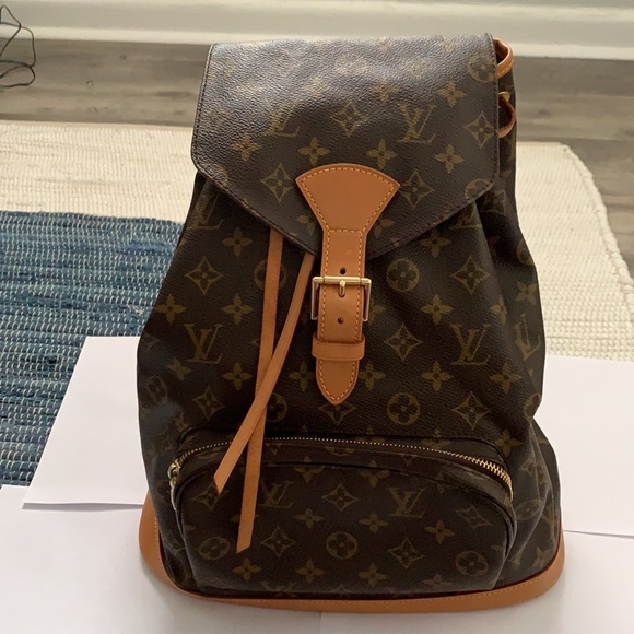 Louis Vuitton monogram montsouris gm year: 2000 - Picture 2 of 10